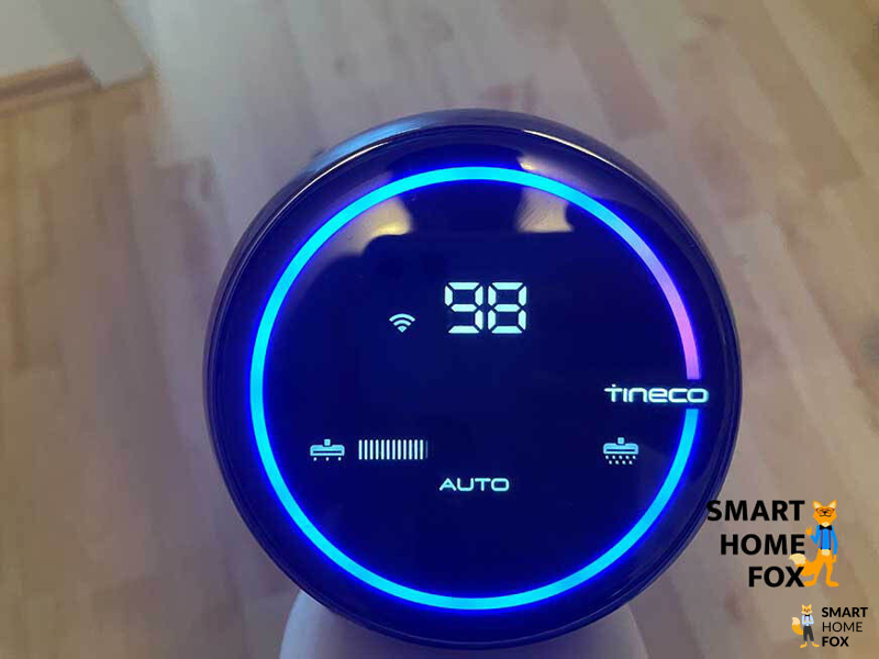 LED display on Tineco Floor One S5